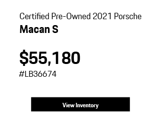 special offer on new Porsche Macan