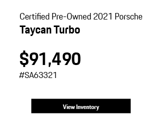 special offer on new Porsche Taycan Turbo