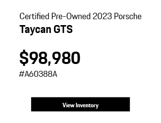 special offer on new Porsche