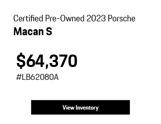 Certified Used 2022 Porsche Macan S offer