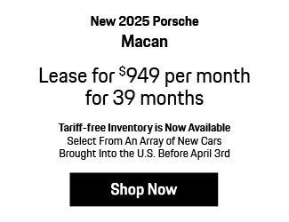 2025 Porsche Macan offer