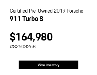 Certified Pre-Owned 2019	Porsche
