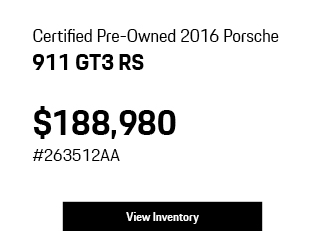 Certified Pre-Owned 2016	Porsche
