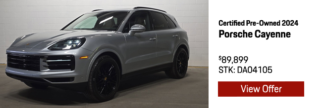 Certified Pre-Owned 2024 Porsche Cayenne