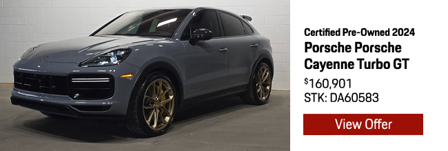 Certified Pre-Owned 2024 Porsche Cayenne Turbo GT