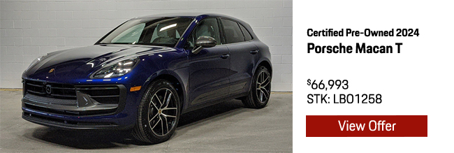 Certified Pre-Owned 2024 Porsche Macan T