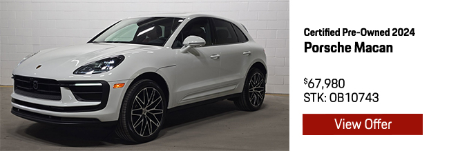 Certified Pre-Owned 2024 Porsche Macan