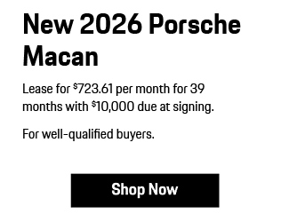 2026 Porsche Macan offer