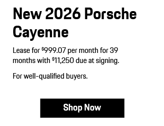 2026 Porsche Cayenne offer