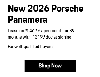 2026 Porsche Panamera offer