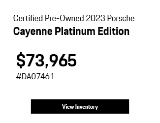 Certified Pre-Owned 2026 Porsche Macan offer