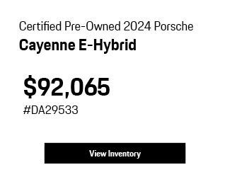 Certified Pre-Owned 2026 Porsche Macan offer