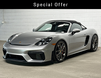Certified Pre-Owned 2022 Porsche 718 Spyder