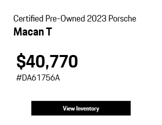 Certified Pre-Owned 2023 Macan T offer