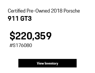 Certified Pre-Owned 2018 Porsche 911 GTS offer
