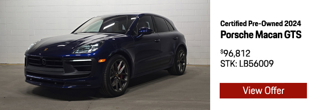 Certified Pre-Owned 2024 Porsche Macan GTS