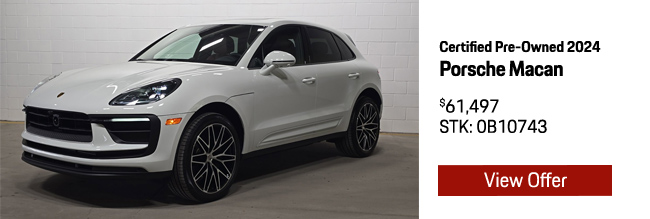 Certified Pre-Owned 2024 Porsche Macan