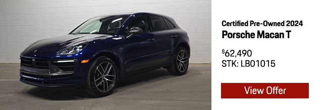 Certified Pre-Owned 2024 Porsche Macan T