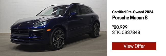 Certified Pre-Owned 2024 Porsche Macan S