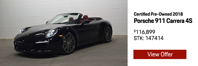 Certified Pre-Owned 2018 Porsche 911