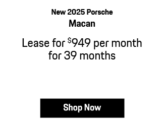 New 2025 Porsche Macan offer