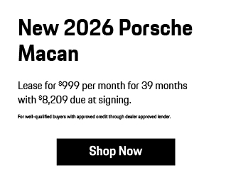 2026 Porsche Macan offer