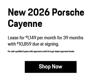 2026 Porsche Cayenne offer