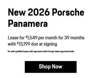 2025 Porsche Panamera offer