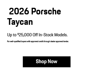 2026 Porsche Taycan offer