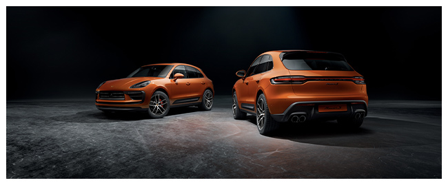 The Porsche Macan awaits