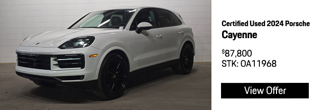 Certified Pre-Owned 2024 Porsche Cayenne