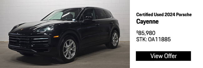 Certified Pre-Owned 2024 Porsche Cayenne