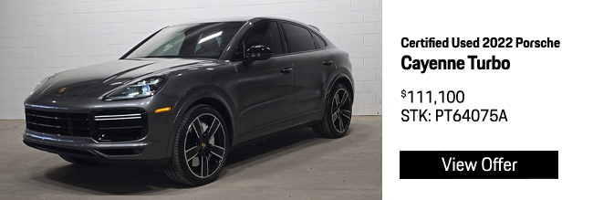 Certified Pre-Owned 2022 Porsche Cayenne