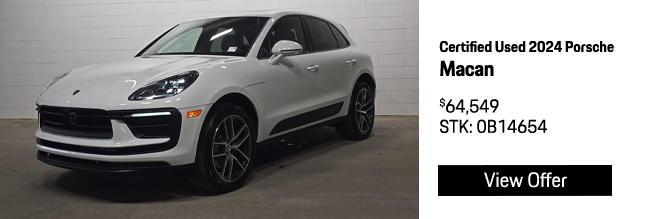 Certified Pre-Owned 2024 porsche macan awd