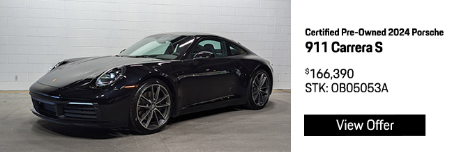 Certified Pre-Owned 2024 Porsche 911 Carrera S