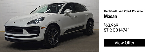 Certified Used 2024 Porsche Macan