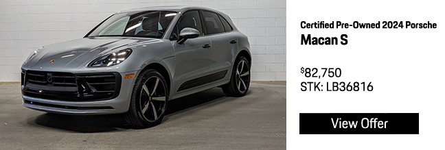 Certified Pre-Owned 2024 Porsche Macan S