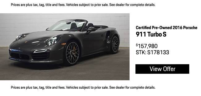 Certified Pre-Owned 911 Porsche