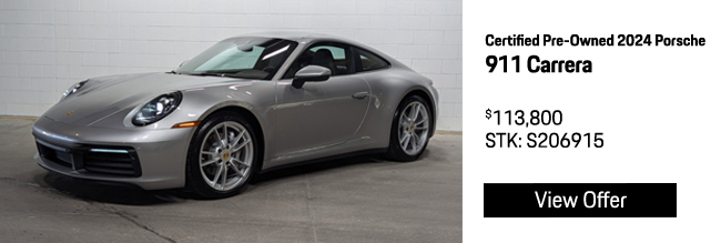 Certified Pre-Owned Porsche 911