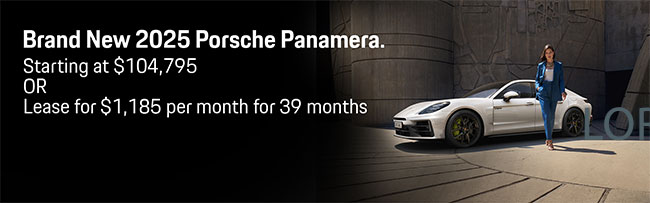 New 2025 Porsche Panamera