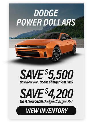 2026 Dodge Chargers offer