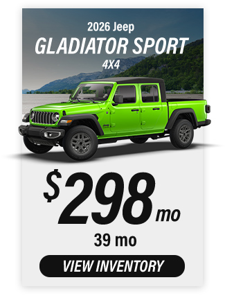 2026 Jeep Gladiator offer