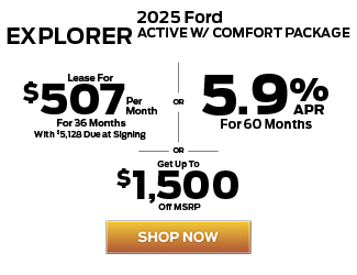 Ford Explorer offer