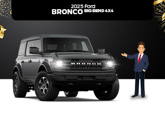 special offers on brand new Ford Bronco