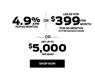 special offers on new Ford Explorer image