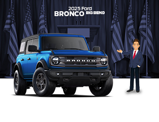 special offers on brand new Ford Bronco