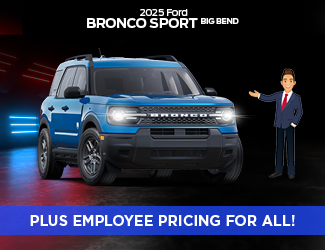 special offers on new Ford Bronco Sport