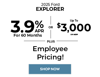 offers on new Ford Explorer