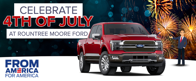 Celebrate July 4th at Rountree Moore Ford