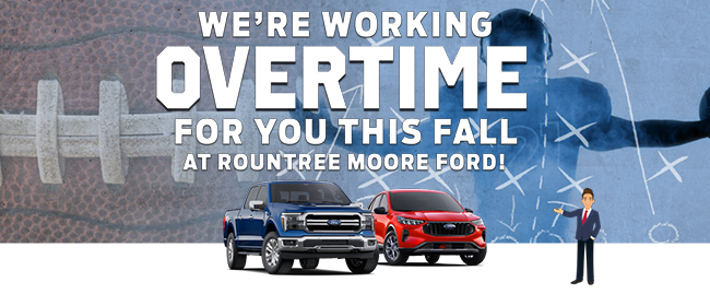 Take on any terrain in a new Ford